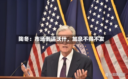 陶冬：市场倒逼沃什，加息不得不发-第2张图片