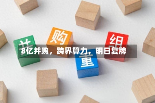 8亿并购，跨界算力，明日复牌-第3张图片