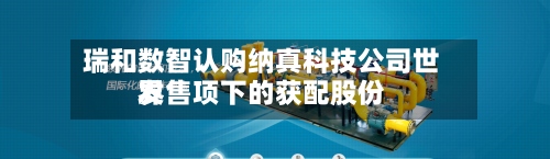 瑞和数智认购纳真科技公司世界发售项下的获配股份-第1张图片