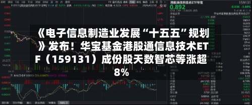 《电子信息制造业发展“十五五	”规划》发布！华宝基金港股通信息技术ETF（159131）成份股天数智芯等涨超8%-第2张图片