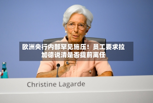 欧洲央行内部罕见施压!员工要求拉加德说清是否提前离任-第1张图片