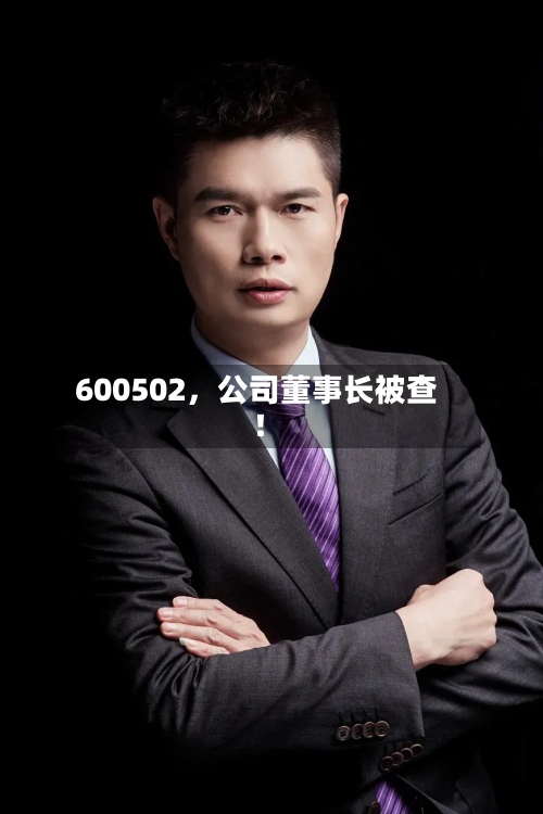 600502，公司董事长被查！