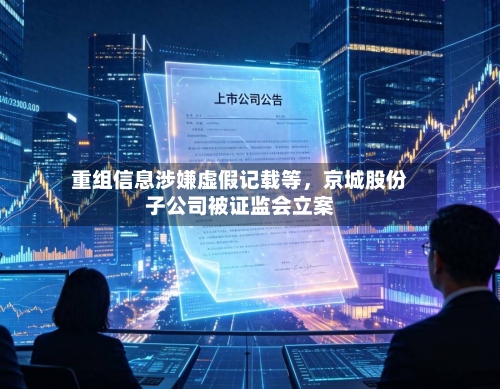 重组信息涉嫌虚假记载等，京城股份子公司被证监会立案