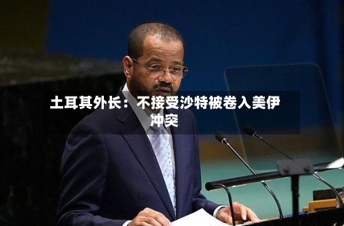 土耳其外长：不接受沙特被卷入美伊冲突-第1张图片