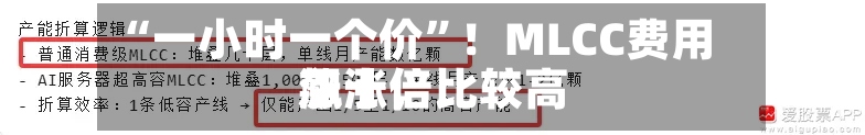 “一小时一个价	”！MLCC费用飙涨	，比较高涨十倍-第2张图片