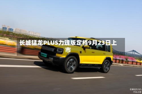 长城猛龙PLUS力魂版定档9月23日上市-第3张图片
