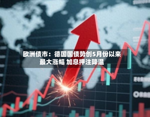 欧洲债市：德国国债势创5月份以来最大涨幅 加息押注降温-第3张图片