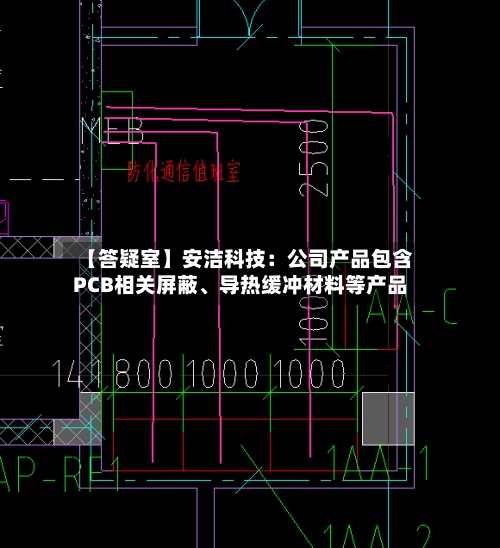 【答疑室】安洁科技：公司产品包含PCB相关屏蔽	、导热缓冲材料等产品-第2张图片