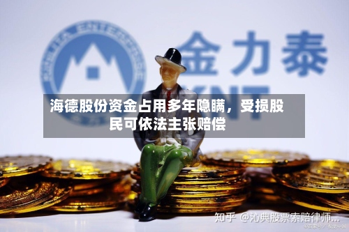 海德股份资金占用多年隐瞒，受损股民可依法主张赔偿-第2张图片