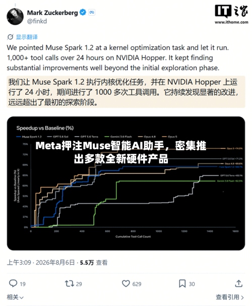 Meta押注Muse智能AI助手，密集推出多款全新硬件产品-第2张图片