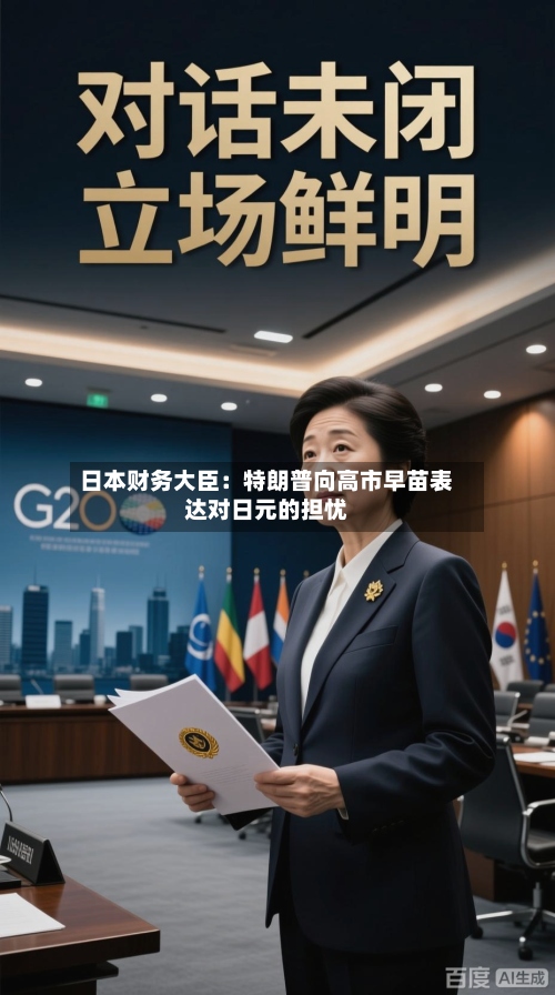 日本财务大臣：特朗普向高市早苗表达对日元的担忧