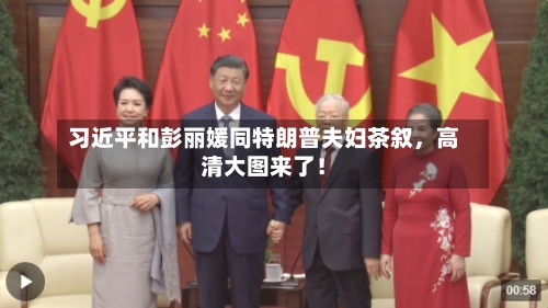 习近平和彭丽媛同特朗普夫妇茶叙，高清大图来了！